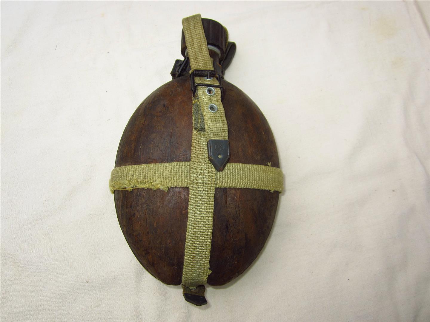 WW2 DAK Coconut Shell Fieldbottle